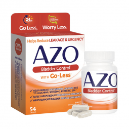 AZO I Health 78765176002-AZO Bladder Control with Go-Less Capsules, Pain Relief (BX)