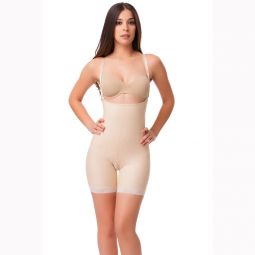 Isavela BE06 Stage 2 Open Buttocks Body Suit & Suspenders 
