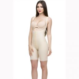 Isavela BE13 High Back Buttocks Enhancer w/ Front Hook & Eye Closures 