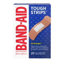 Band-Aid Tough Strips Johnson & Johnson Consumer 00381371171316-Band-Aid Tough Strips Adhesive Strip