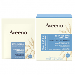 Aveeno Johnson & Johnson Consumer 10381370036408-Aveeno Soothing Oatmeal Bath Treatment, 1.5 oz. Pac