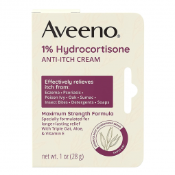 Aveeno Active Naturals J & J Sales 38137003658-Aveeno Active Naturals 1% Hydrocortisone Anti-Itch Cr