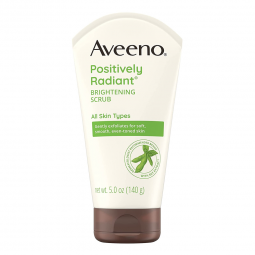 Aveeno Positively Radiant Brightening Scrub J & J Sales 38137003676-Facial Cleanser Aveeno Positivel