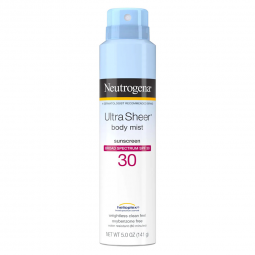 NeutrogenaUltra Sheer Body Mist J & J Sales 69968002105-Neutrogena Ultra Sheer Sunscreen Spray, SPF 