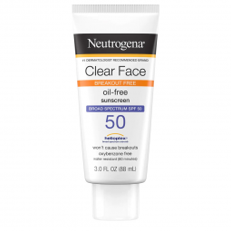 Neutrogena Clear Face J & J Sales 69968066203-Neutrogena Clear Face Oil Free Sunscreen, 3 oz., Sunsc