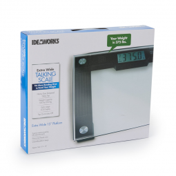 Ideaworks Jobar International JB5824-Ideaworks Extra Wide Talking Scale, Scales