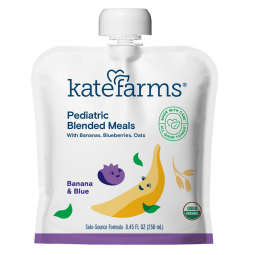 Kate Farms 811112030775-Pediatric Tube Feeding Formula Kate Farms Banana / Blueberry Flavor 8.45 oz.