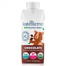 Kate Farms 811112030911-Pediatric Oral Supplement Kate Farms Chocolate Flavor 8.45 oz. / 250 mL Cart