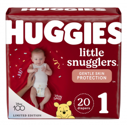 Huggies Little Snugglers Kimberly Clark 34717-Huggies Little Snugglers Diaper, Size 1, Briefs & Diap