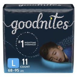 GoodNites Kimberly Clark 53362-GoodNites Absorbent Underwear, Large, Overnight & Training Pants (PK)