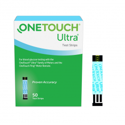 OneTouch Ultra Blue LifeScan 022896-OneTouch Ultra Blue Blood Glucose Test Strip, Glucose Meter Test