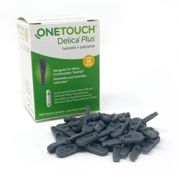 OneTouch LifeScan 024011-Lancet for Lancing Device OneTouch 30 Gauge Non-Safety Twist Off Cap Finger