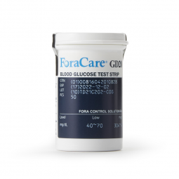FORA GD20 Links Medical GD20FS50-FORA GD20 Blood Glucose Test Strips, Glucose Meter Test Strips (BX)