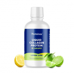 Proteinex Lorann Oils 05485951516-Proteinex 15 Liquid Predigested Protein Dietary Supplement, Lemon-