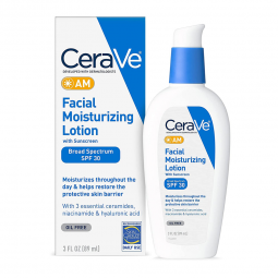 CeraVe AM Loreal USA 60600053746-Facial Moisturizer with Sunscreen CeraVe AM 3 oz. Pump Bottle Unsce