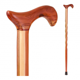 Brazos Twisted Mabis Healthcare 502-3000-0027-Brazos Twisted Cedar Cane, 34-Inch Height, Canes