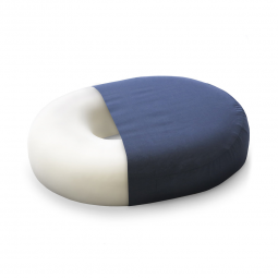 Mabis Healthcare 513-8016-2400-Mabis Healthcare Molded Foam Doughnut Seat Cushion, 16 Inch, Navy, Ch