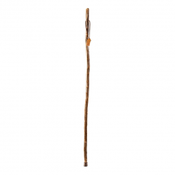 Brazos Free Form Mabis Healthcare 602-3000-1159-Brazos Ironwood Rustic Walking Stick, 58-Inch Height