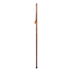 Brazos Free Form Mabis Healthcare 602-3000-1241-Brazos Traditional Straight Pine Handcrafted Walking