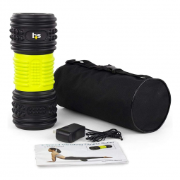 HealthSmart Mabis Healthcare 660-8001-1200-H+S Massaging Foam Roller, Massage Equipment