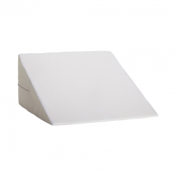 Mabis Healthcare 802-8027-1900-DMI Foam Bed Wedge, White, 24 X 24 X 10 Inch, Elevators, Rolls & Wedg