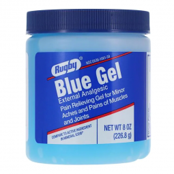 Rugby Major Pharmaceuticals 00536106139-Rugby Menthol Topical Pain Relief, 8-ounce Jar, Pain Relief