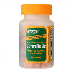 Cerovite Jr. Major Pharmaceuticals 00536344308-Cerovite Jr. Multivitamin Supplement, Nonprescription
