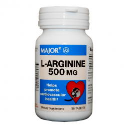 Major Major Pharmaceuticals 00904421551-Major L-Arginine Dietary Supplement, Vitamins & Minerals (BT