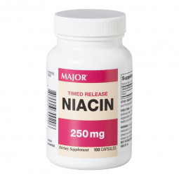 Major Major Pharmaceuticals 10006070020-Major Timed Release Niacin Dietary Supplement, Miscellaneous