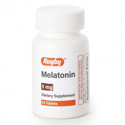 Major Pharmaceuticals 80681004001-Rugby Melatonin Dietary Supplement, Miscellaneous Vitamins & Miner