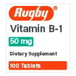 Major Pharmaceuticals 80681009700-Vitamin Supplement Vitamin B1 50 mg Strength Tablet 100 per Bottle