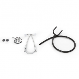McKesson 01-670BKGM-McKesson Classic Stethoscope, Black, 22" Tube, Stethoscopes