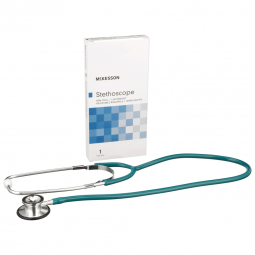 McKesson 01-670TLGM-McKesson Classic Dual Head Stethoscope, Teal, Stethoscopes