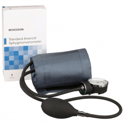 McKesson Brand McKesson 01-775-11ANGM-McKesson Aneroid Sphygmomanometer with Cuff, 2-Tube, Pocket-Si