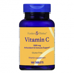 Foster & Thrive McKesson 01093995729-Foster & Thrive Vitamin C Supplement, Nonprescription Vitamins 
