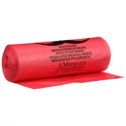 McKesson 03-4401-SAF-T-SEAL Infectious Waste Bag, 30-33 ga;, Biohazard Bags (CS) - SAF-T-SEAL Infect