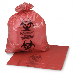 McKesson 03-4550-ULTRA-TUFF Infectious Waste Bag, 7-10 gal, Biohazard Bags (CS) - ULTRA-TUFF Infecti