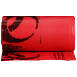 McKesson 03-4554-ULTRA-TUFF Infectious Waste Bag, 10-15 gal, Biohazard Bags (CS) - ULTRA-TUFF Infect