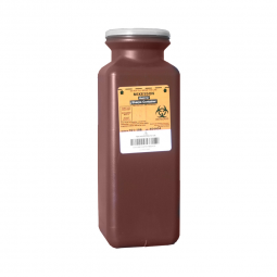 McKesson 101-185-McKesson Prevent Multi-purpose Sharps Container, 1.7 Quart, 10 x 3-1/2 x 3-1/2 Inch