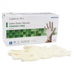 McKesson 14-318 Medi-Pak Powder Free Latex Exam Glove-100/BX