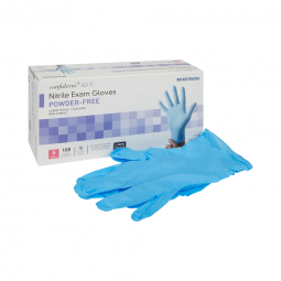 McKesson 14-654C Confiderm Latex Free Exam Glove-1000/Case