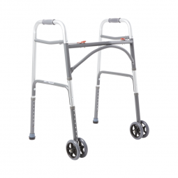 McKesson 146-10220-2WW-McKesson Steel Bariatric Folding Walker, 32  39 Inch Height, Walkers (CS)
