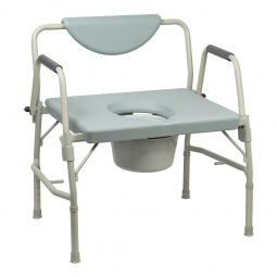 McKesson 146-11135-1-McKesson Bariatric Commode Chair, Commode/Shower