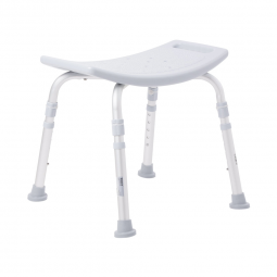 McKesson 146-12203KD-4-McKesson Aluminum Bath Bench Without Backrest, 15  19 Inch, Gray, Benches 