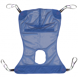 McKesson 146-13221XL-McKesson Mesh Full Body Commode Sling, Extra Large, Slings (CS) - McKesson Mesh