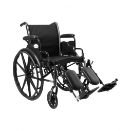 McKesson 146-K318DDA-ELR-McKesson Lightweight Wheelchair, 18 Inch Seat Width, Wheelchairs