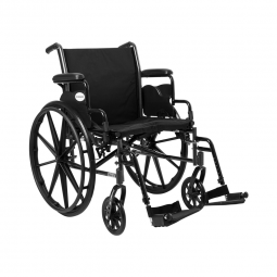 McKesson 146-K320DDA-SF-McKesson Lightweight Wheelchair, 20-Inch Seat Width, Manual Wheelchairs