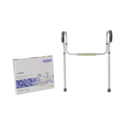McKesson 146-RTL12000-McKesson Toilet Safety Rail, Gray Aluminum, Toilet Aids (CS) - McKesson Toilet