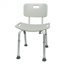 McKesson 146-RTL12202KDR-McKesson Aluminum Bath Bench, 15  19 Inch Height, Benches