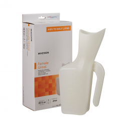 McKesson 146-RTLPC23201-F-McKesson Female Urinal without Cover, Urinals